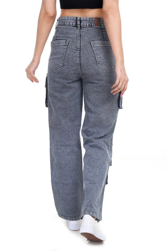 Cargo Grey Jeans - Image 6